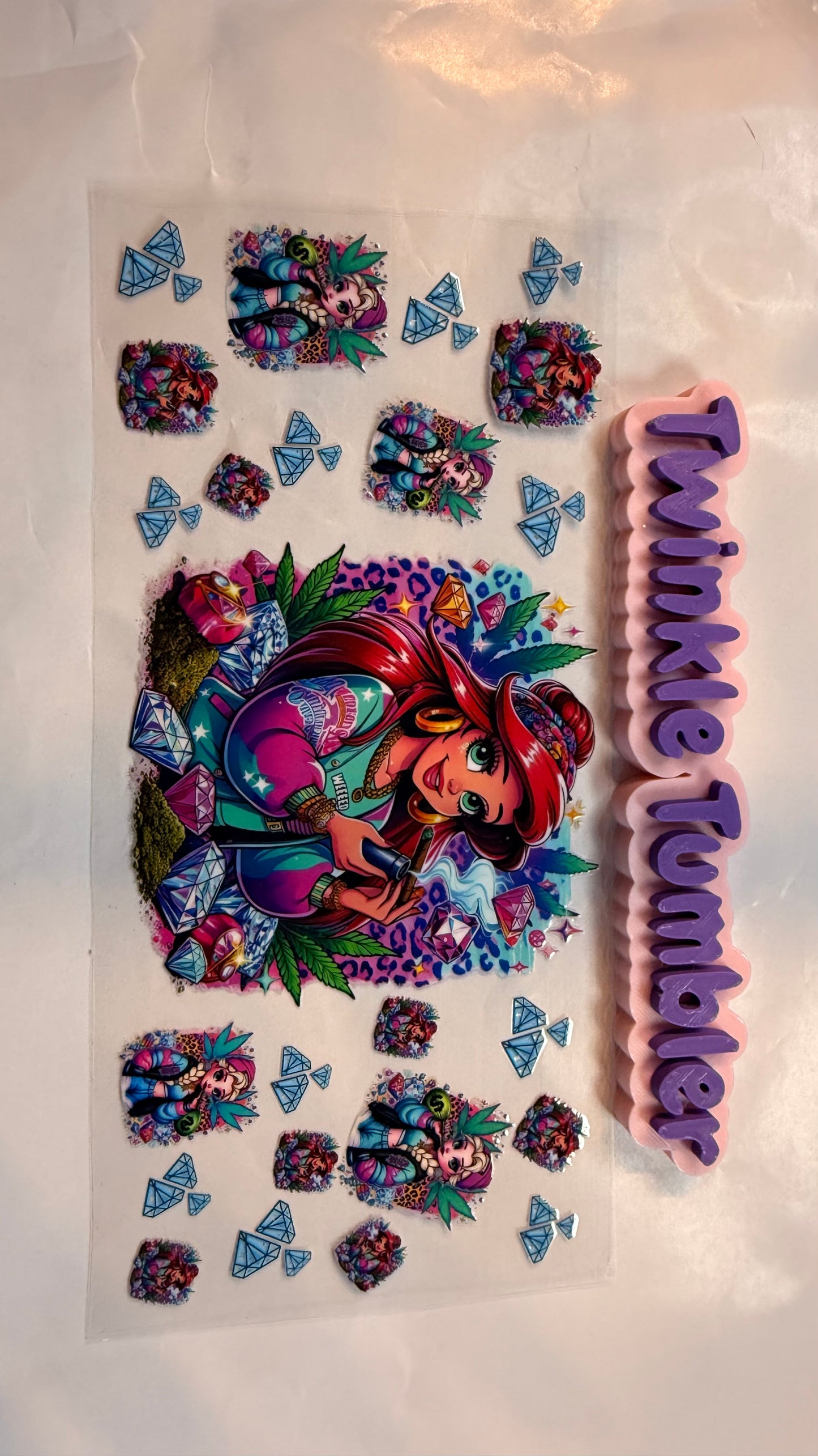 DECAL FOR PRINCESS AND VILLAINS