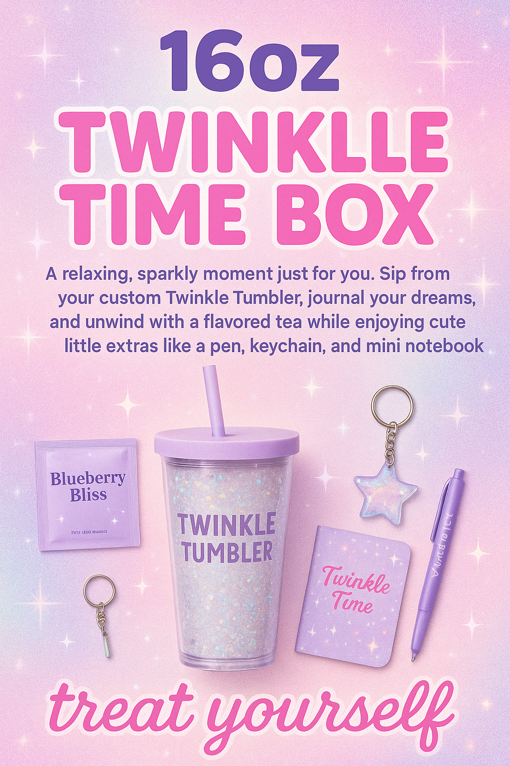 16oz TWINKLE TIME BOX
