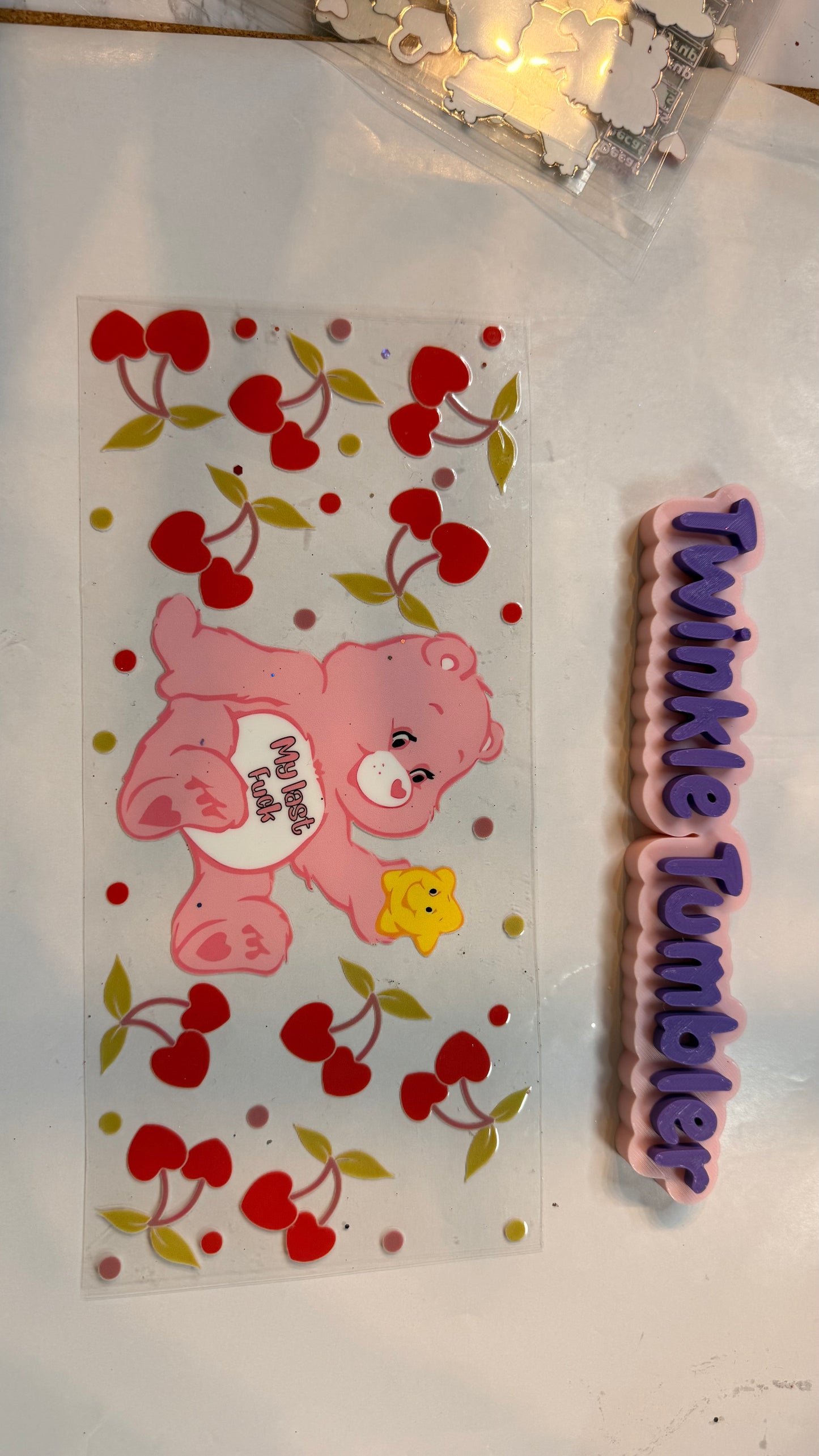 DECAL FOR CAREBEARS