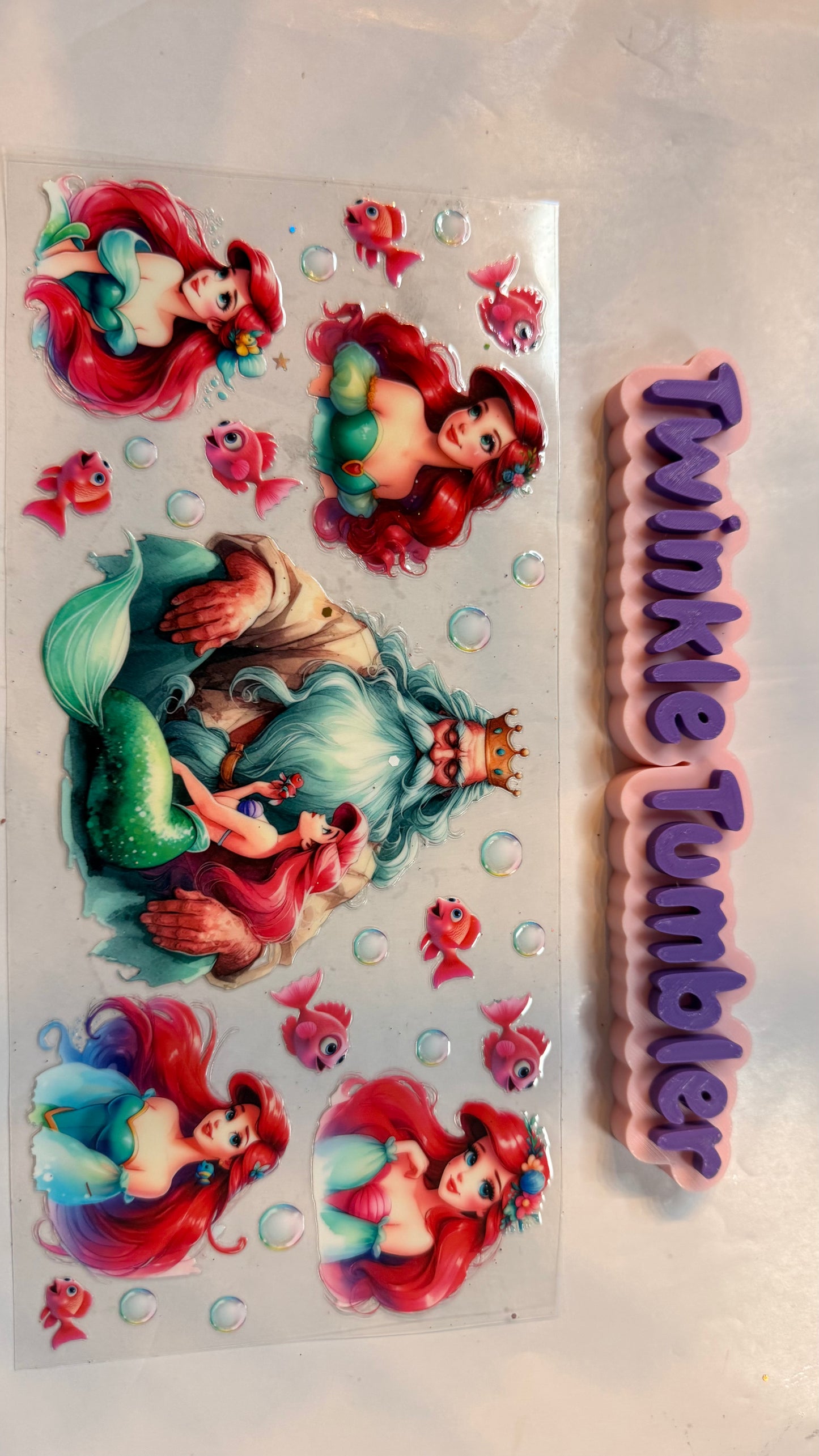 DECAL FOR PRINCESS AND VILLAINS