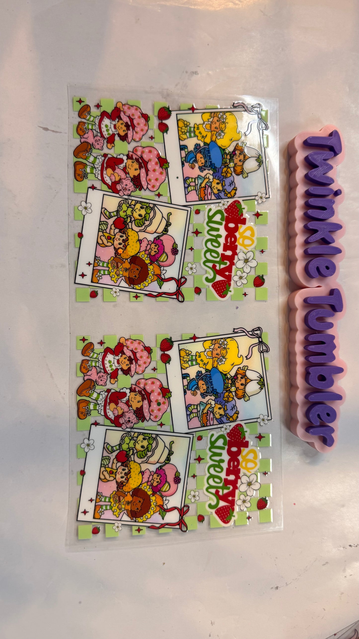 DECAL FOR STRAWBERRY SHORT CAKE