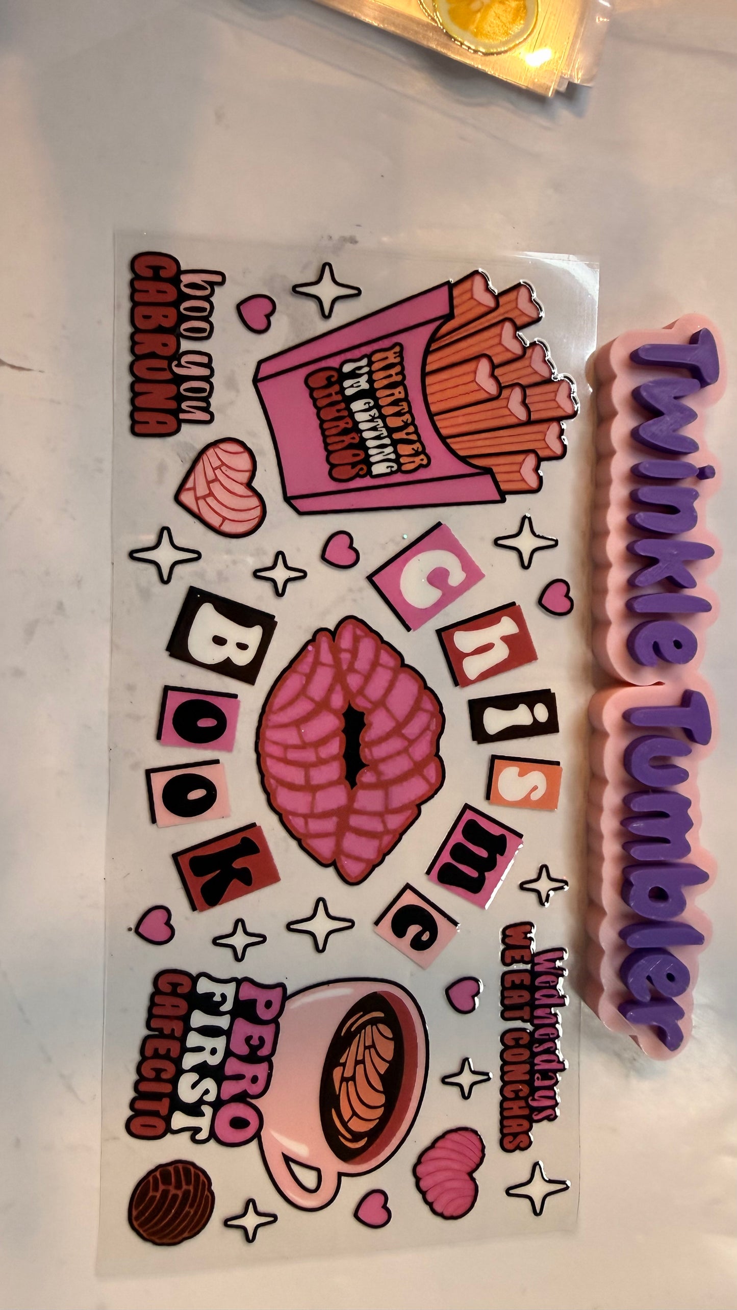 DECAL FOR DRINKS/COFFEE