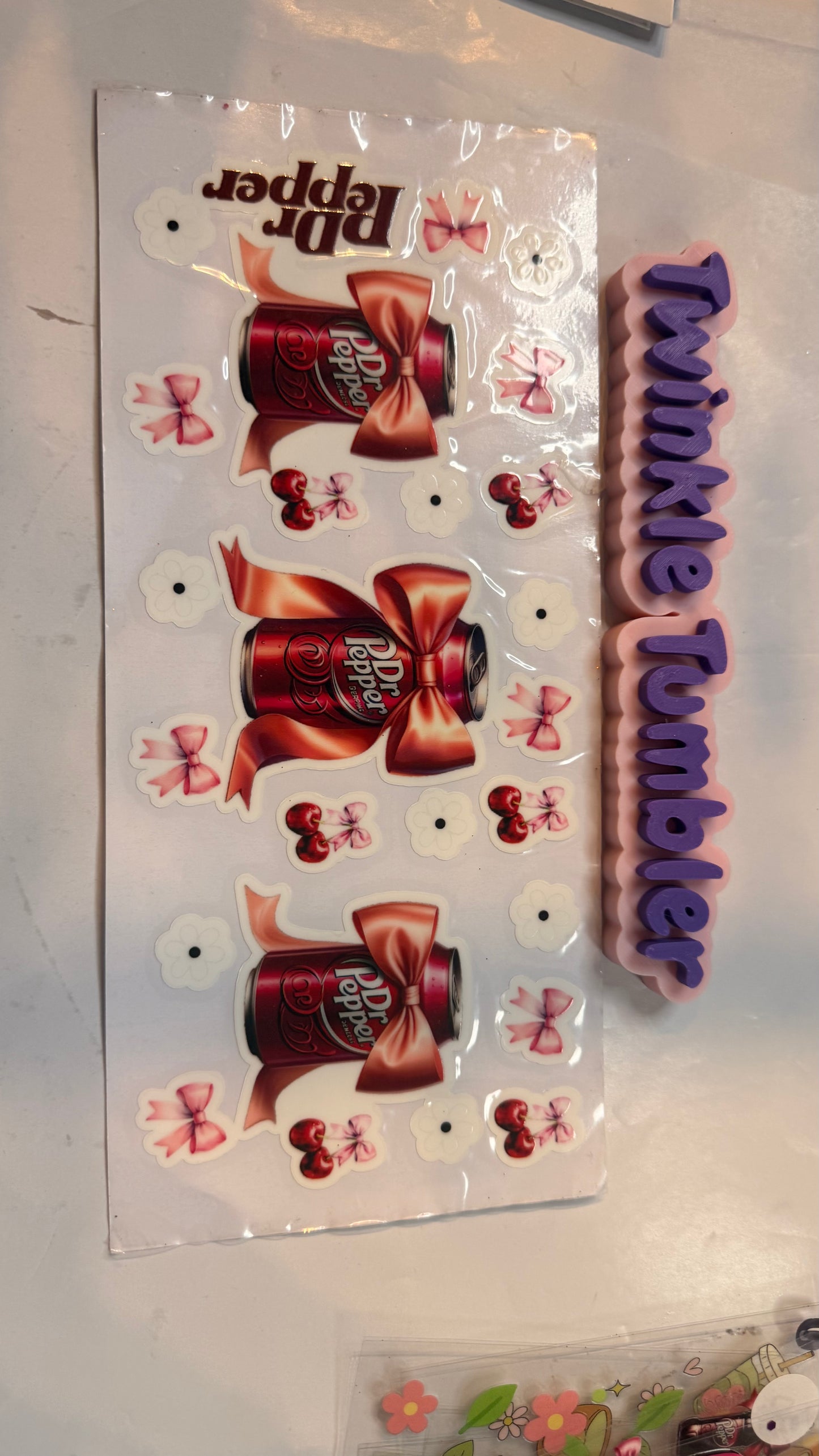DECAL FOR DRINKS/COFFEE