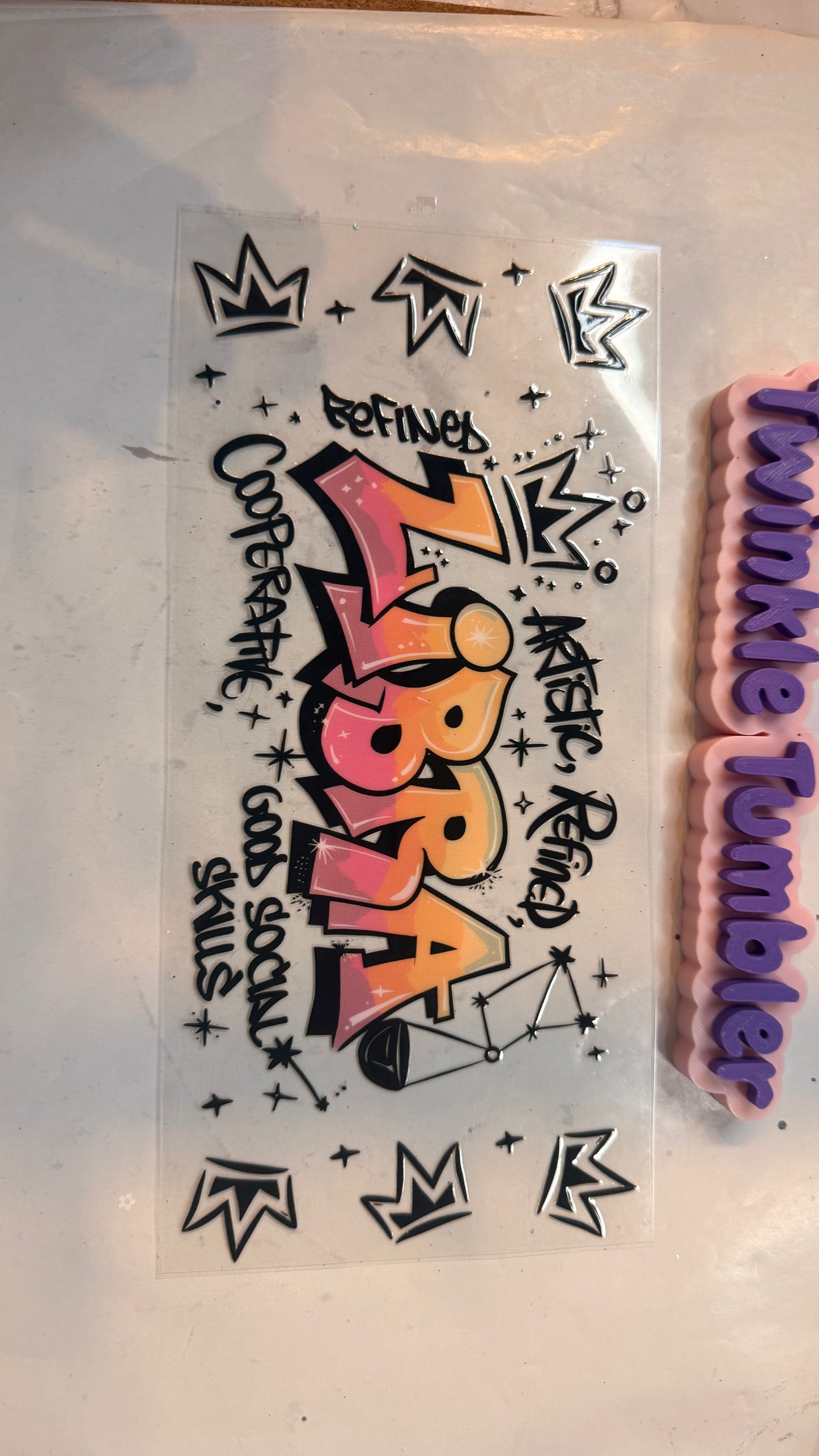DECAL FOR ZODIAC