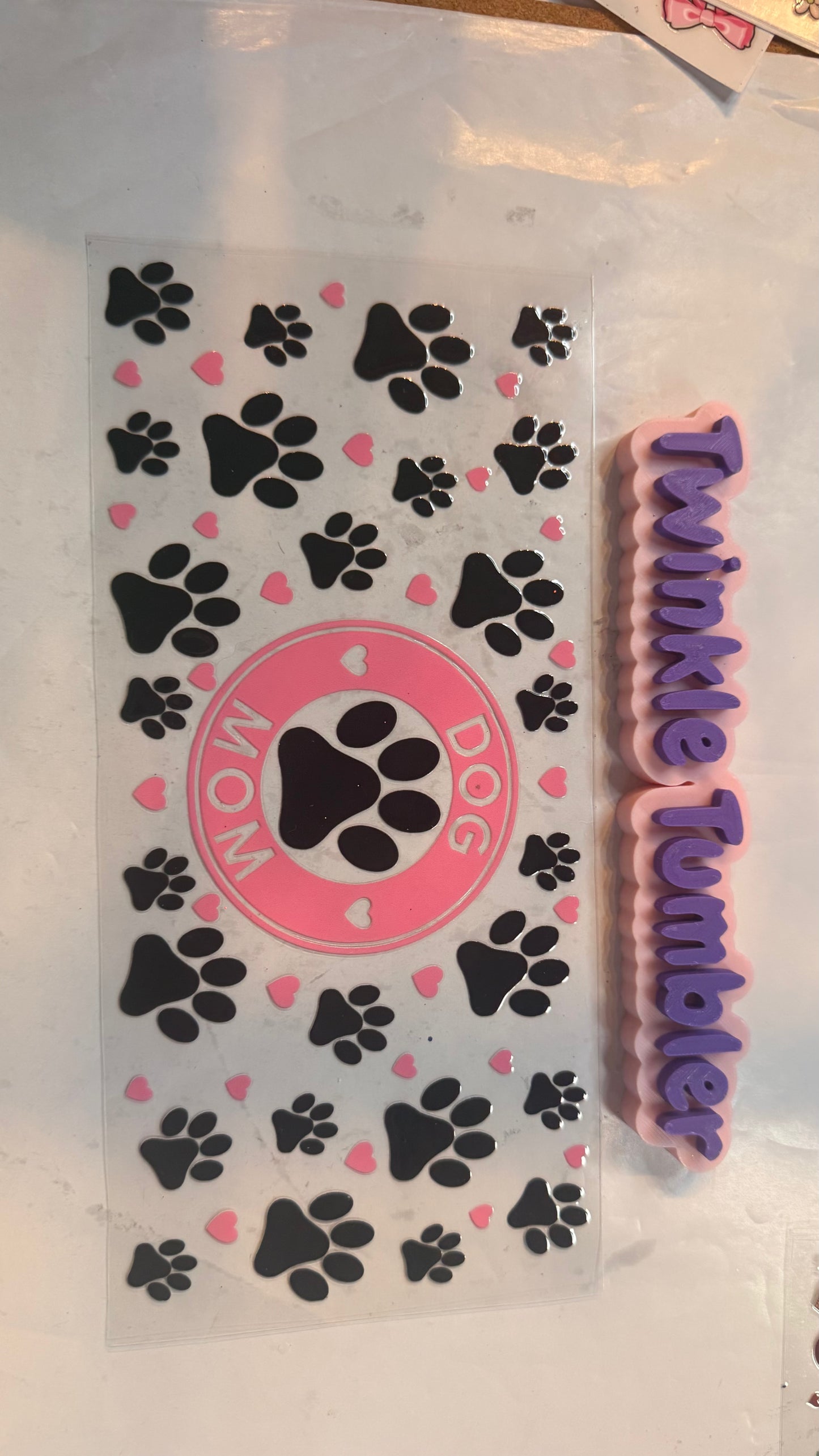DECAL FOR MOM/DAD ENERGY