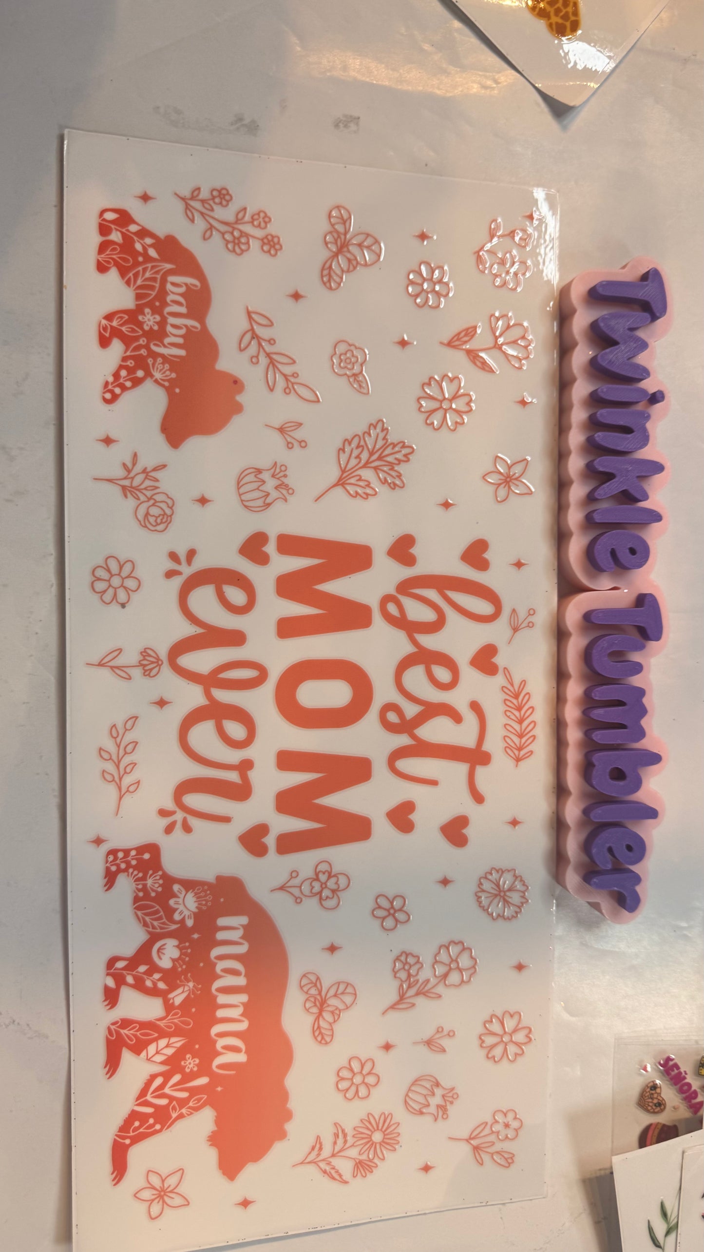 DECAL FOR MOM/DAD ENERGY