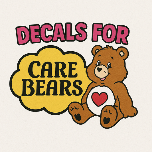 DECAL FOR CAREBEARS