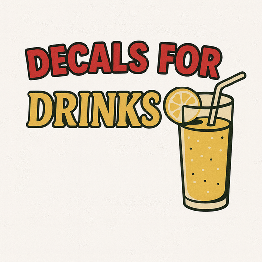 DECAL FOR DRINKS/COFFEE