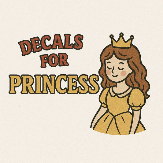 DECAL FOR PRINCESS AND VILLAINS