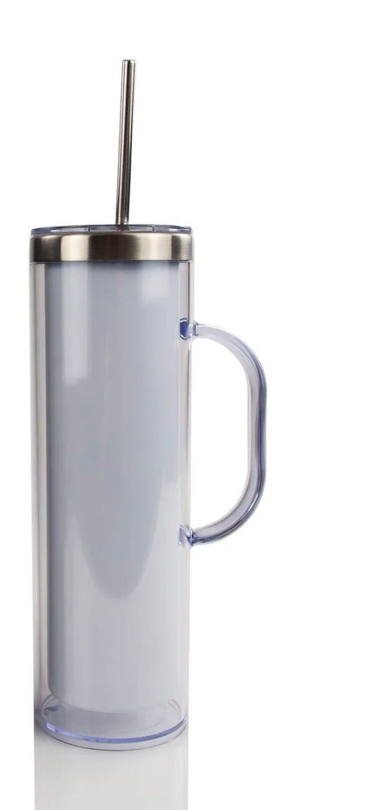 20oz skinny Stainless Steel snow glo