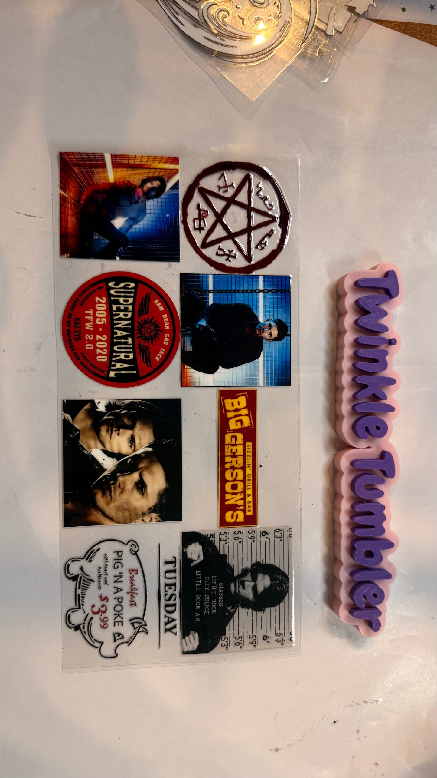 DECAL FOR MOVIES/ARTIST