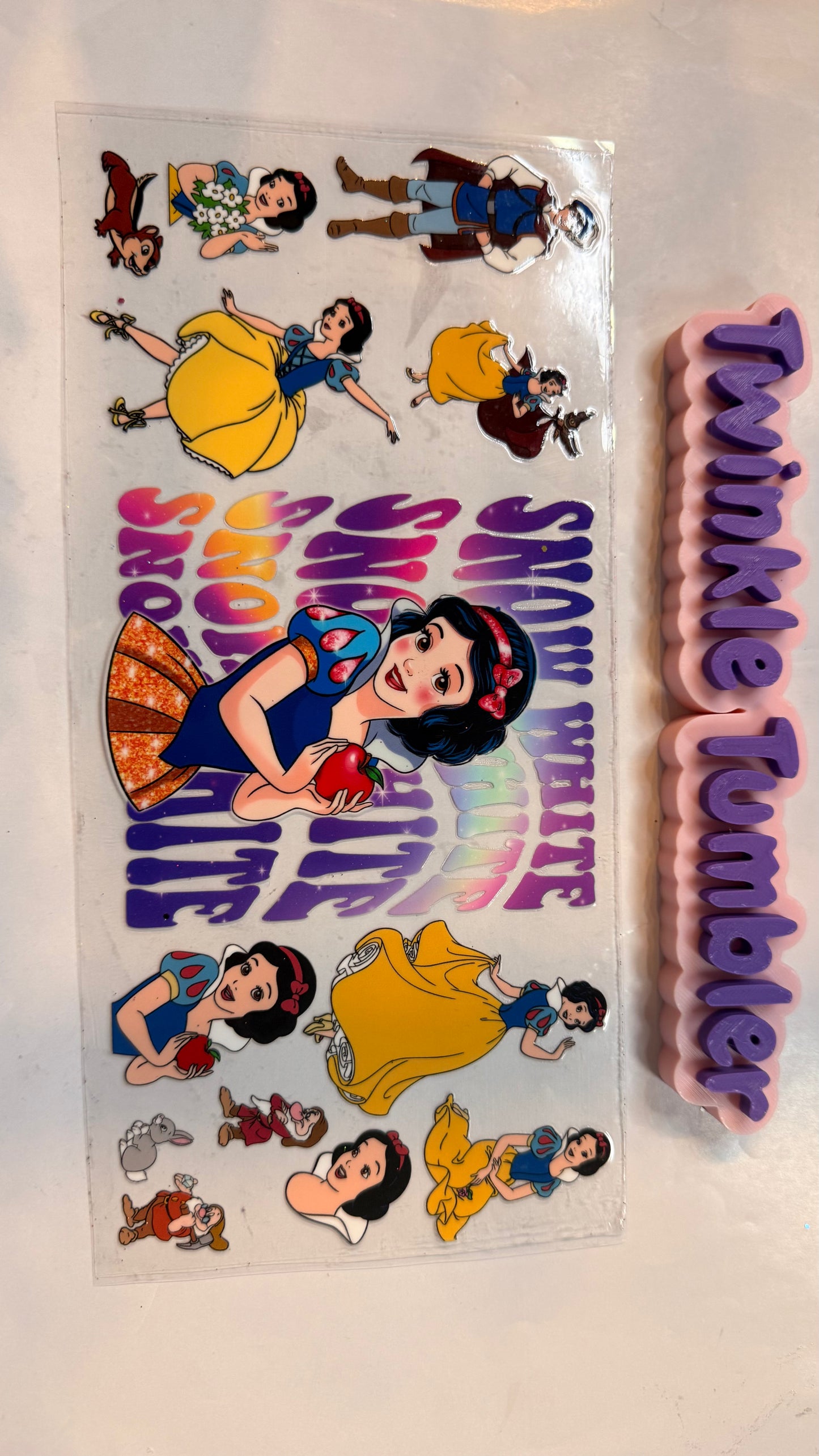 DECAL FOR PRINCESS AND VILLAINS
