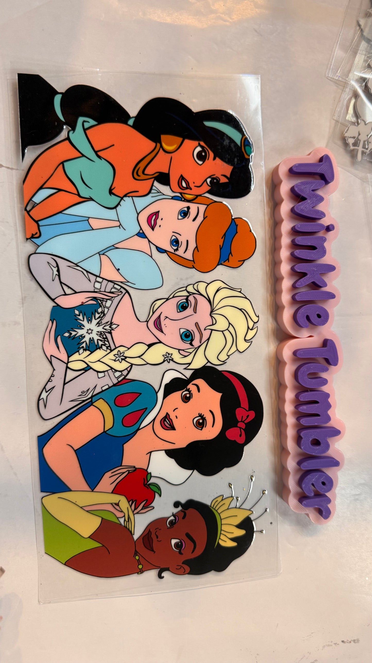DECAL FOR PRINCESS AND VILLAINS