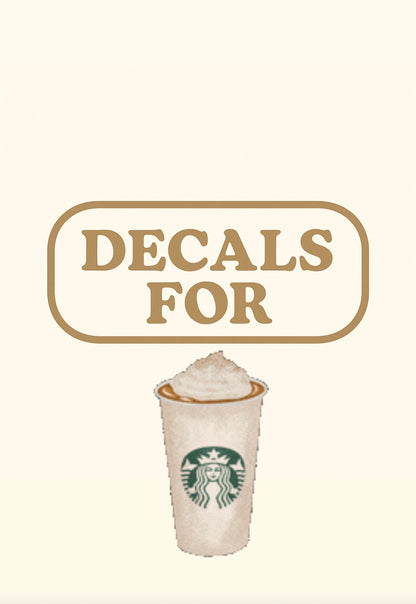 DECAL FOR STARBIES