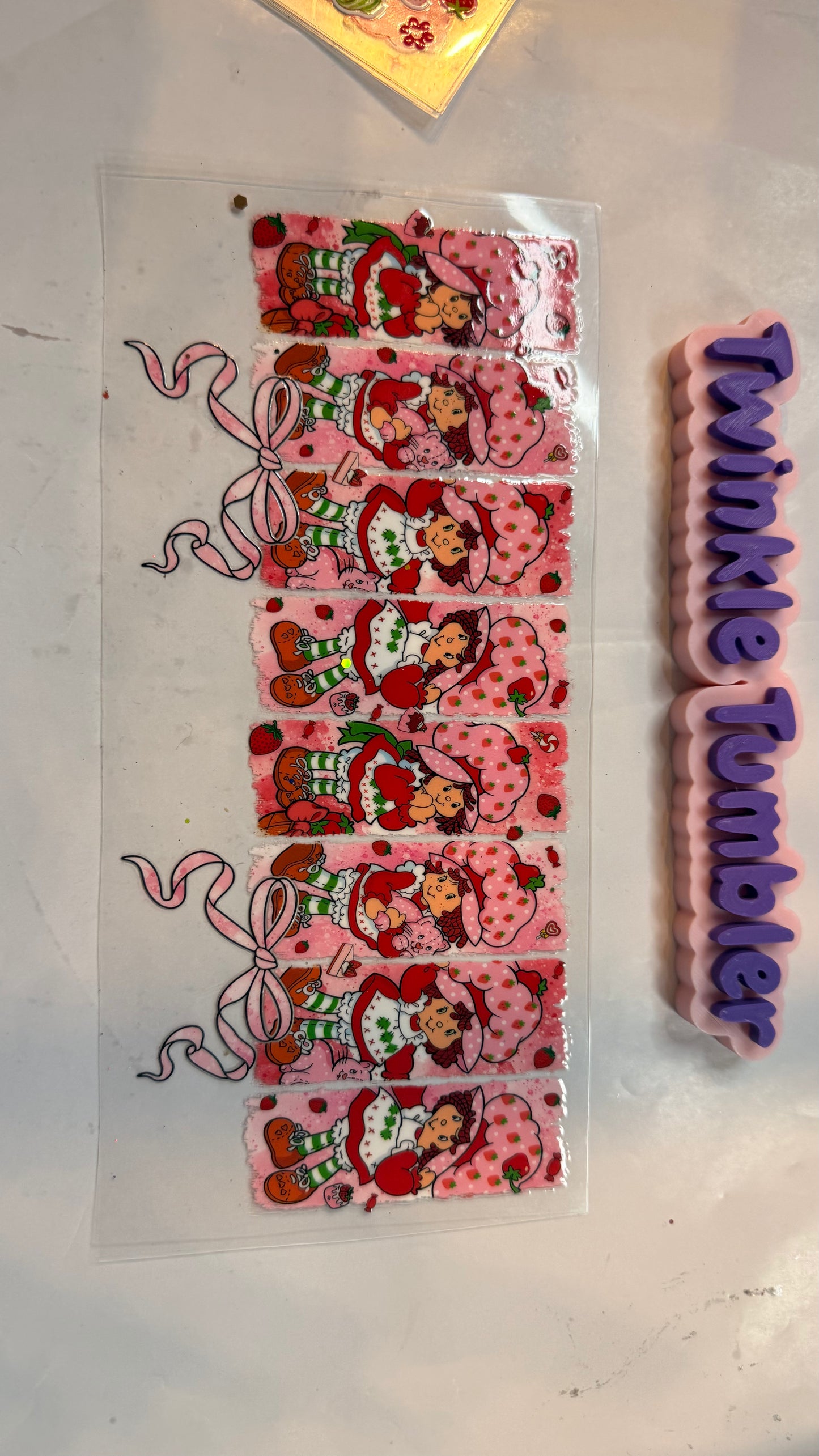 DECAL FOR STRAWBERRY SHORT CAKE