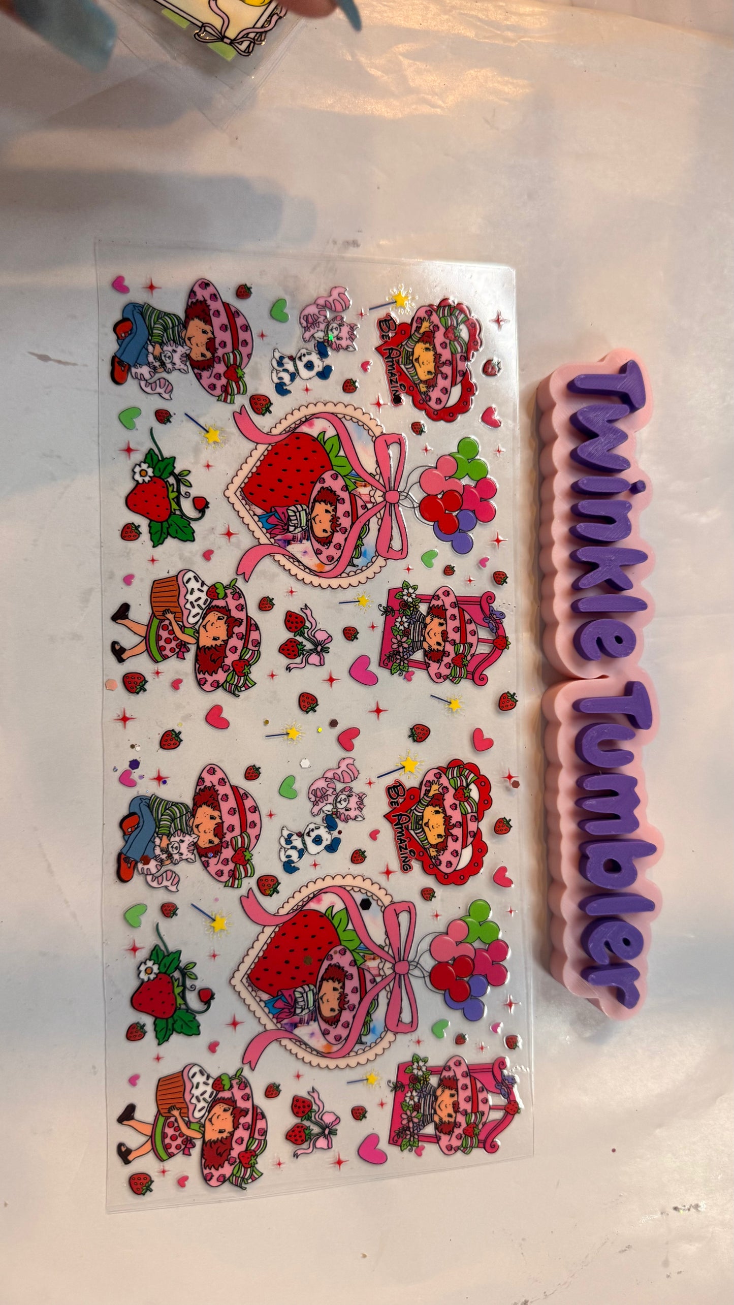 DECAL FOR STRAWBERRY SHORT CAKE