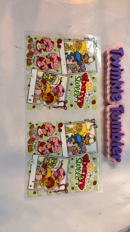 DECAL FOR STRAWBERRY SHORT CAKE