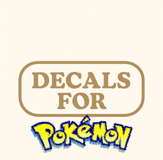 DECAL FOR POKEMON