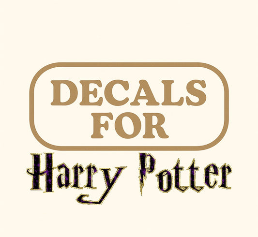 DECAL FOR HARRY POTTER