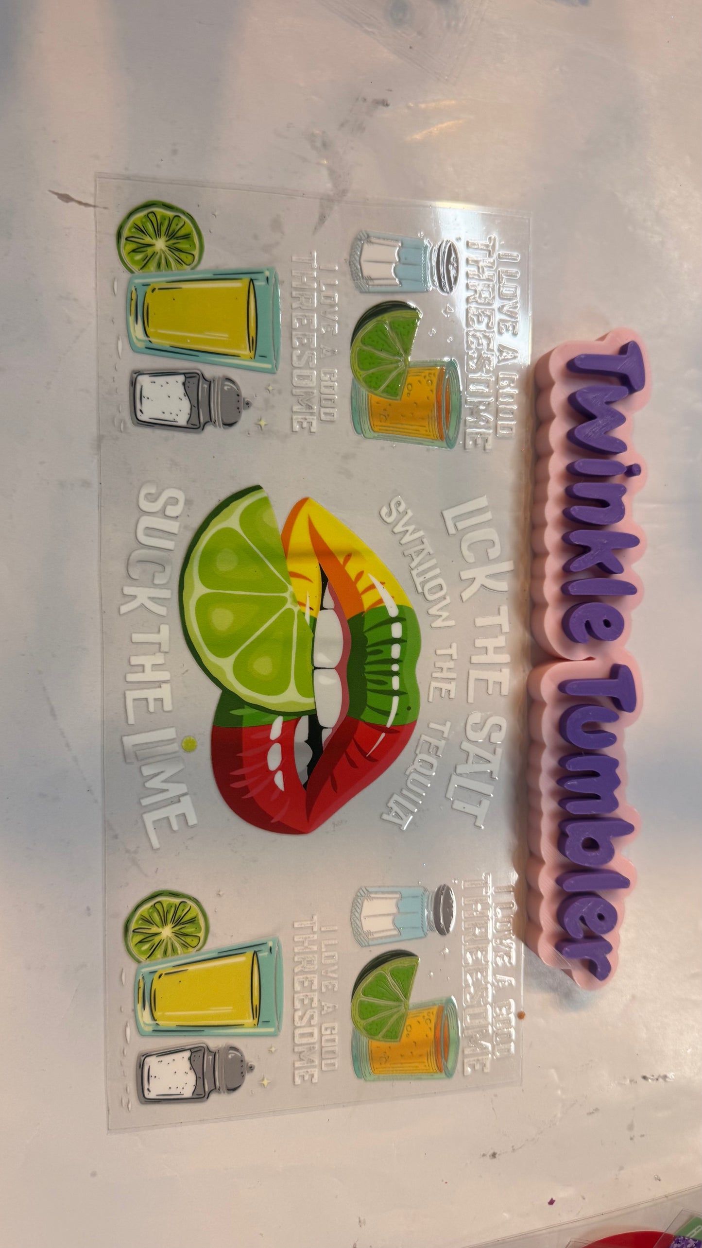 DECAL FOR DRINKS/COFFEE