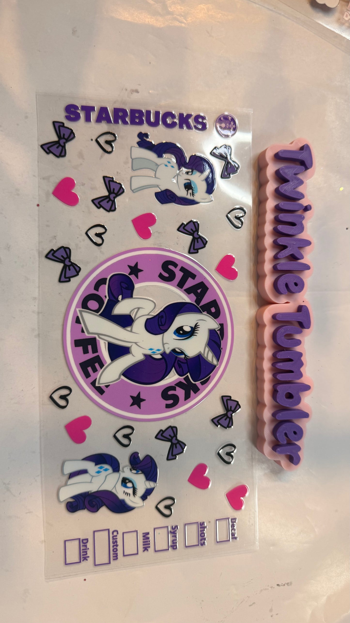 DECAL FOR STARBIES