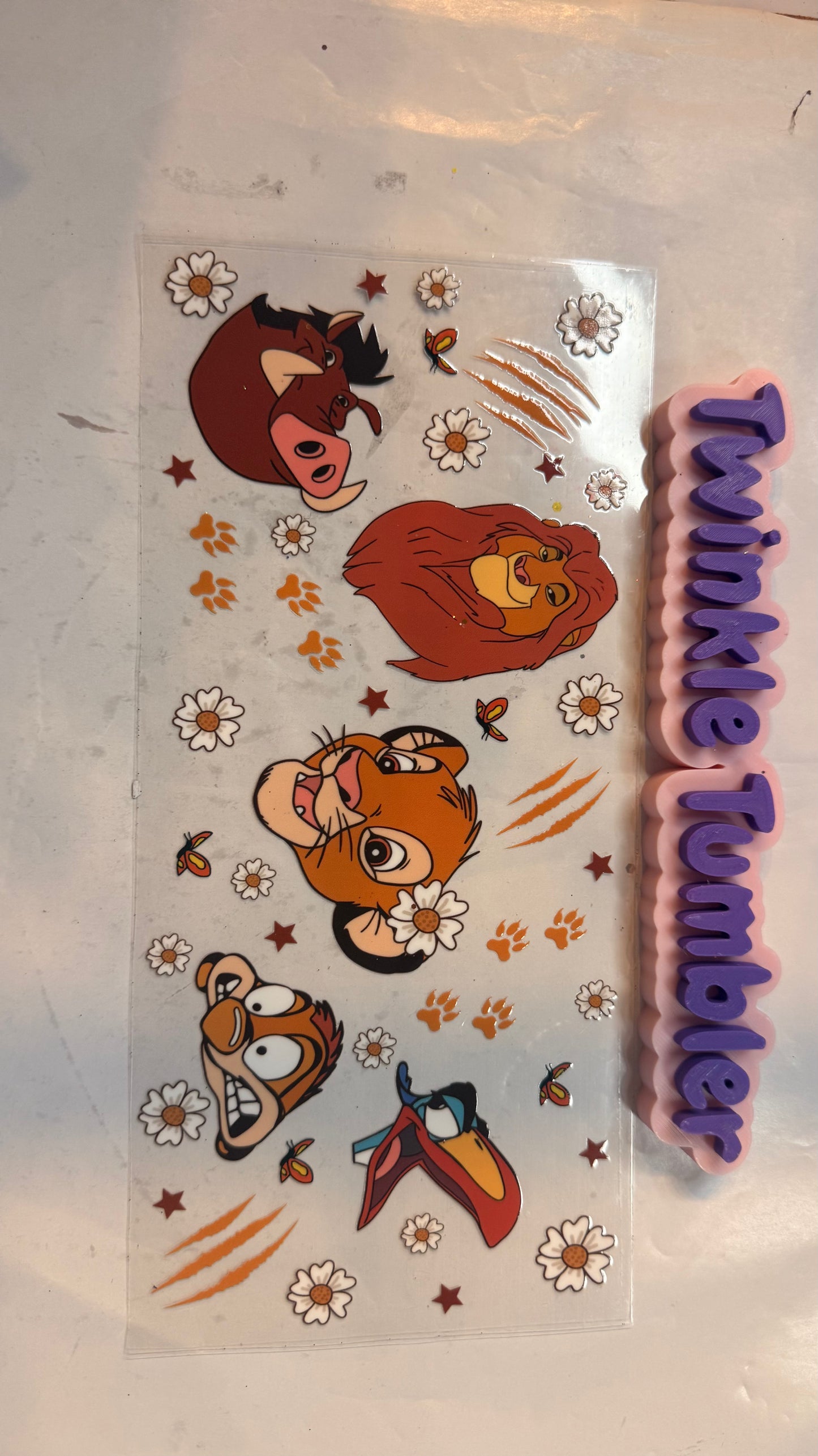DECAL FOR CHARACTERS