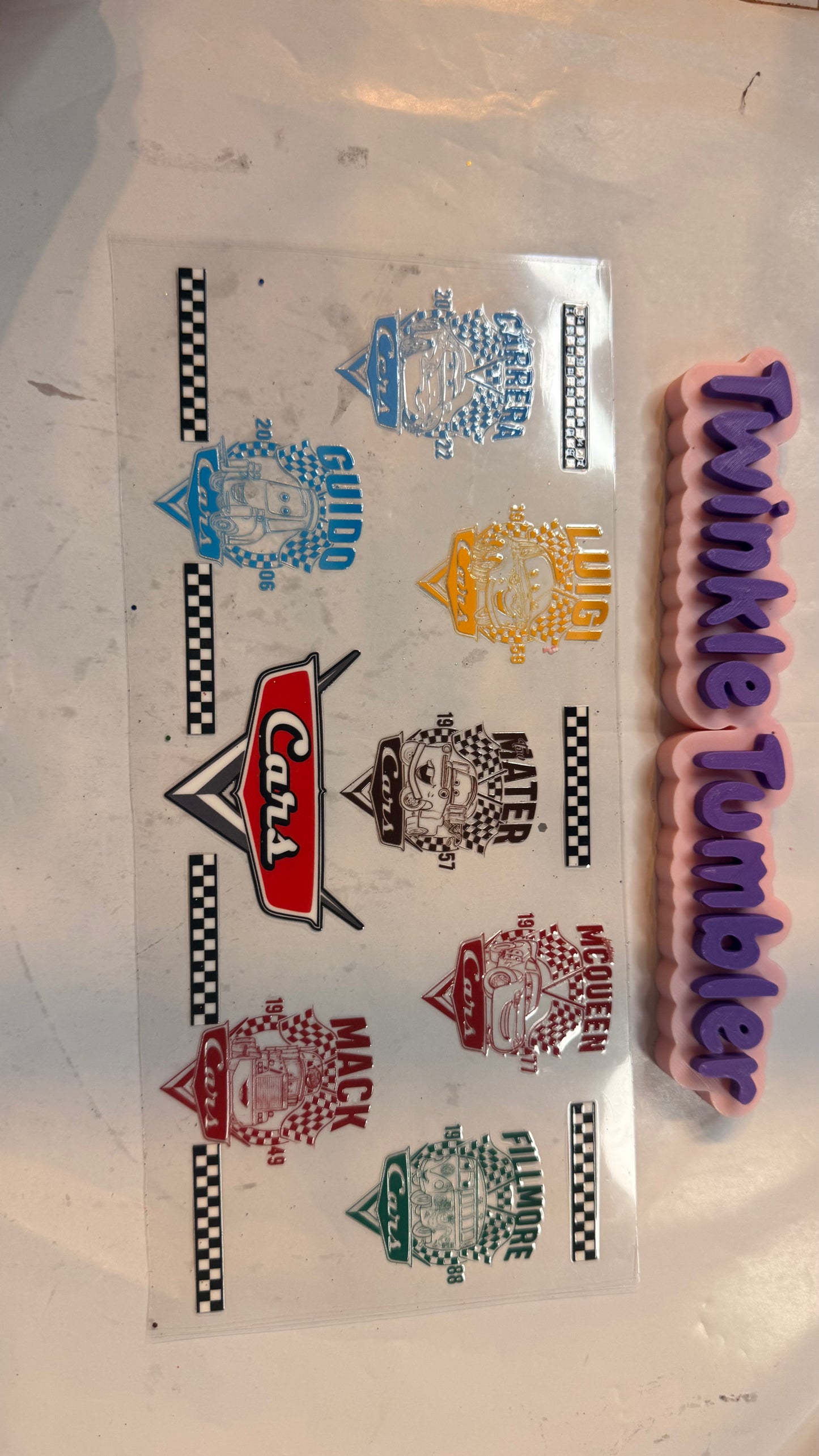 DECAL FOR CHARACTERS