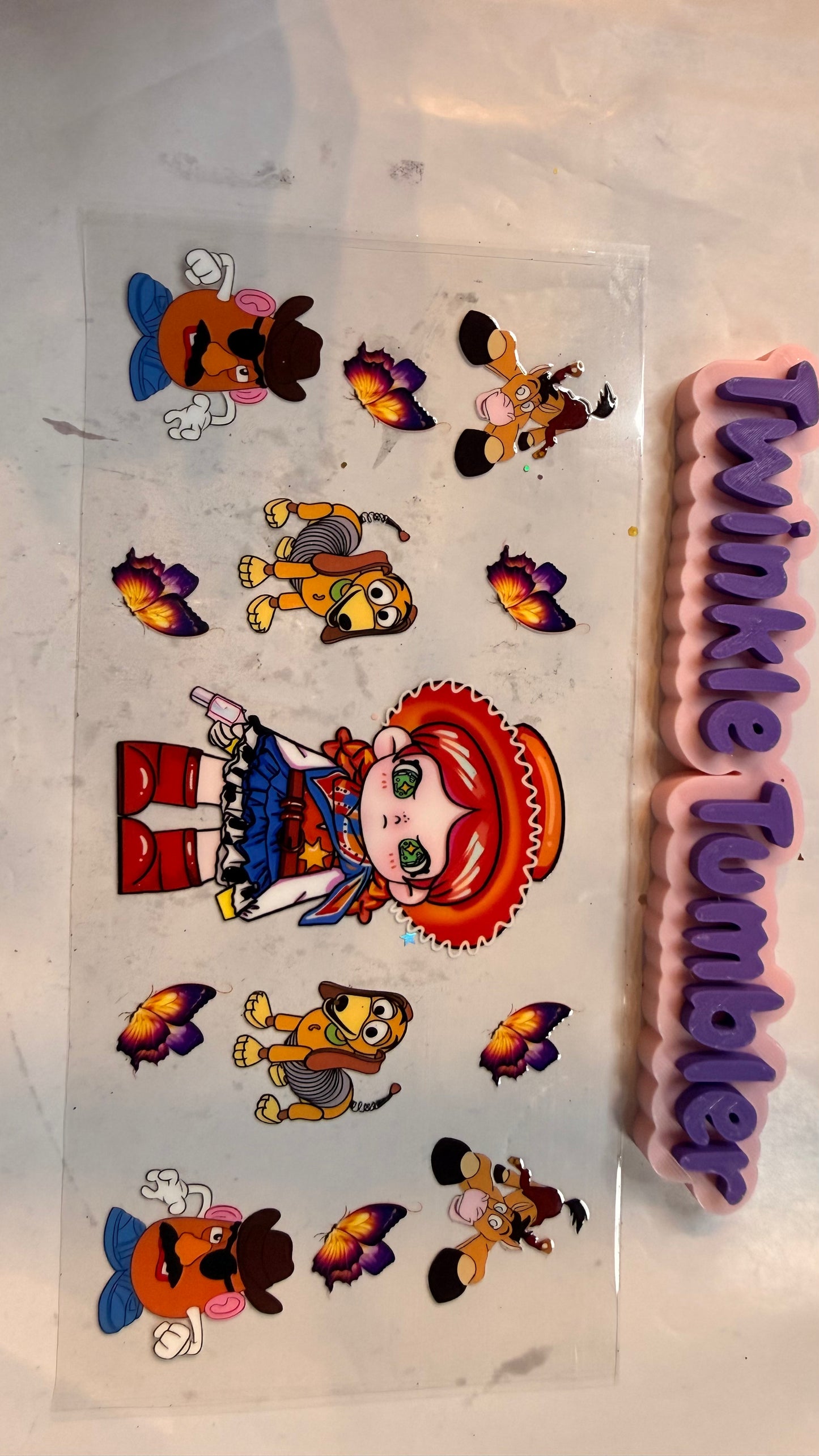 DECAL FOR CHARACTERS