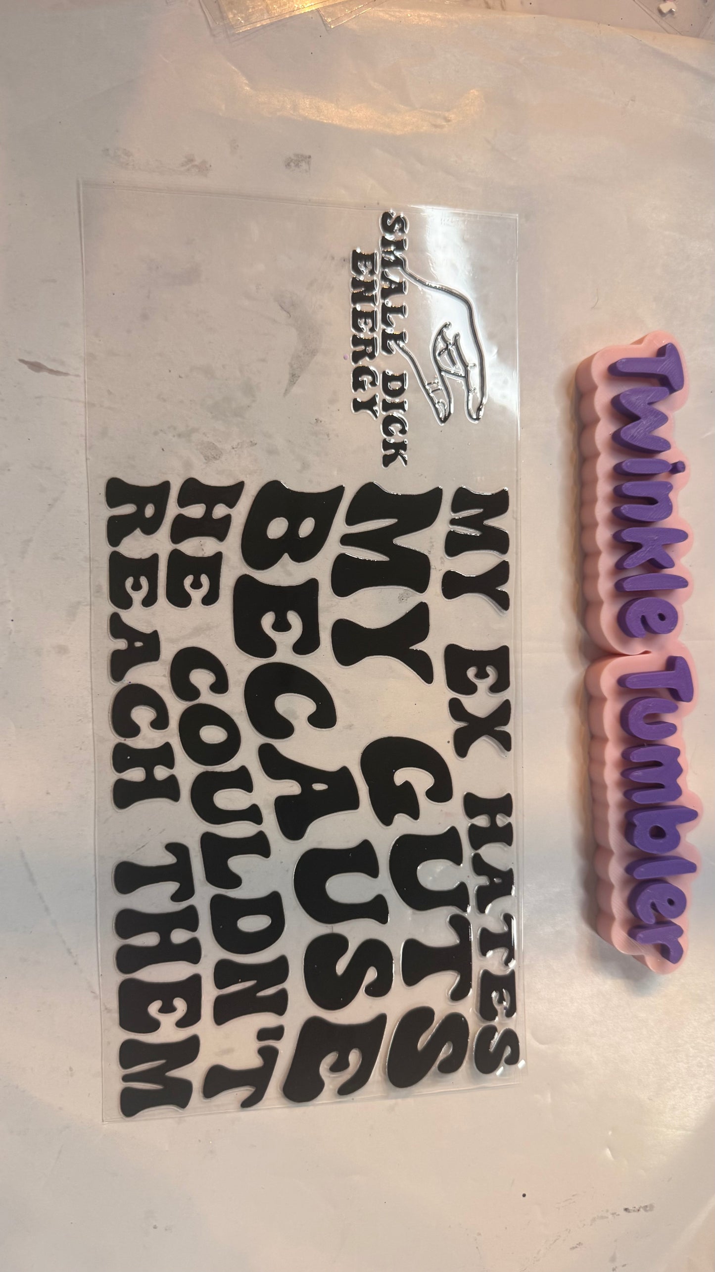 DECAL FOR CUTE STUFF