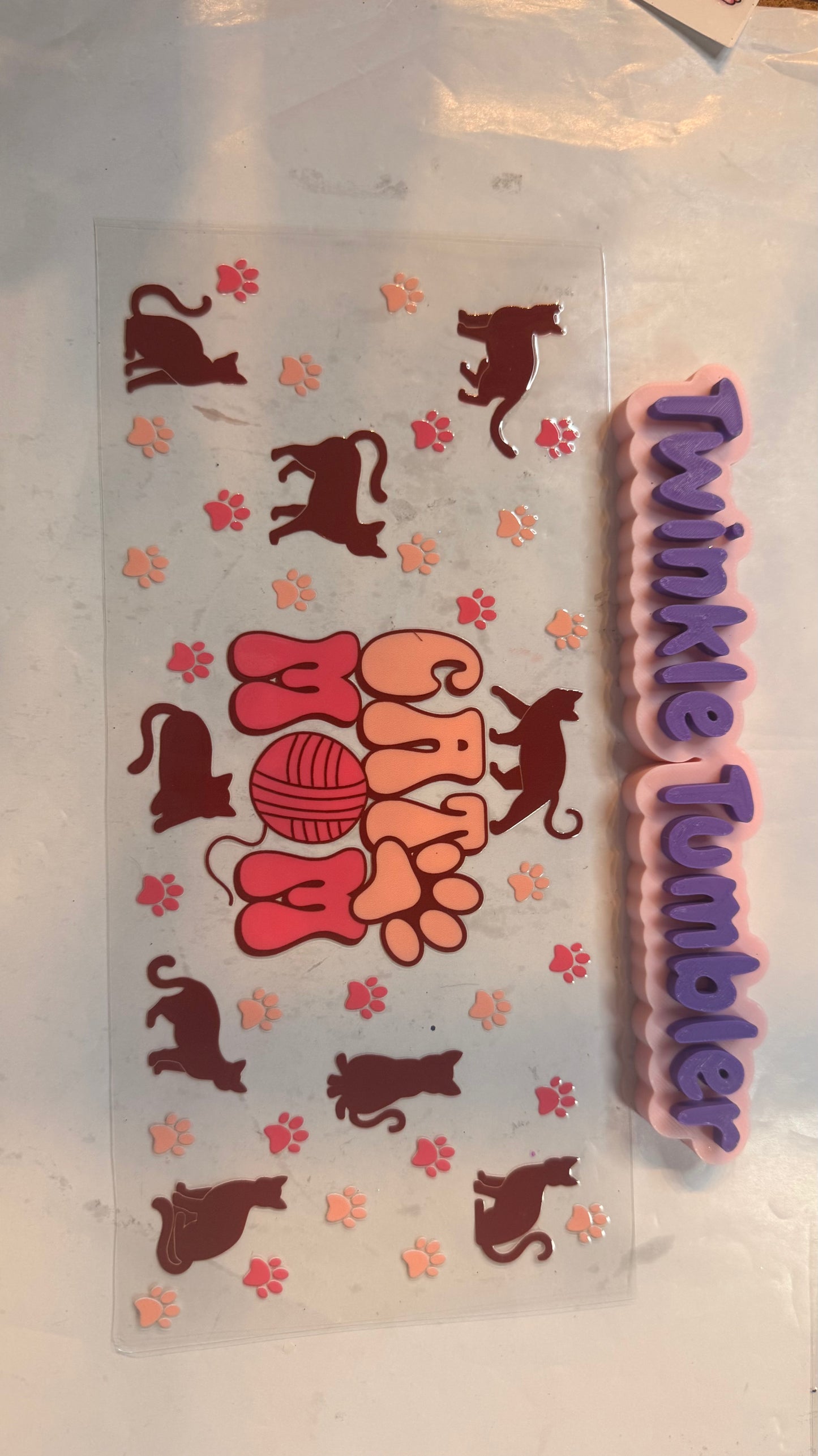 DECAL FOR MOM/DAD ENERGY