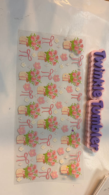 DECAL FOR FLOWERS & COWS
