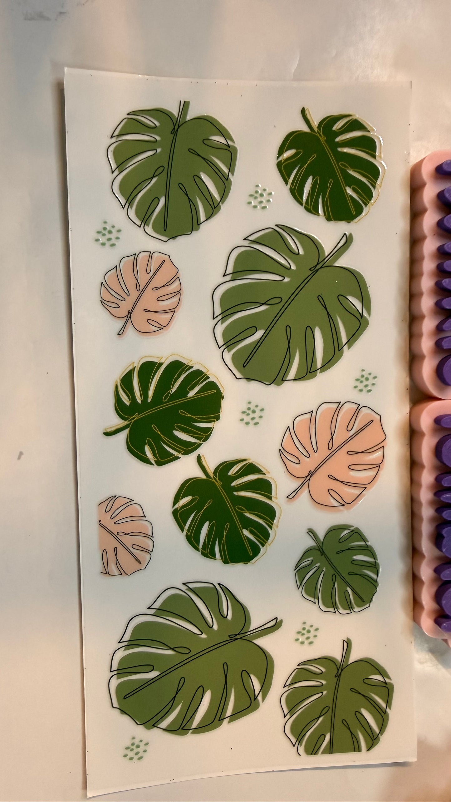 DECAL FOR FLOWERS & COWS