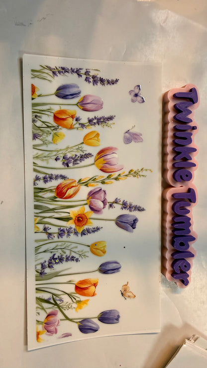 DECAL FOR FLOWERS & COWS