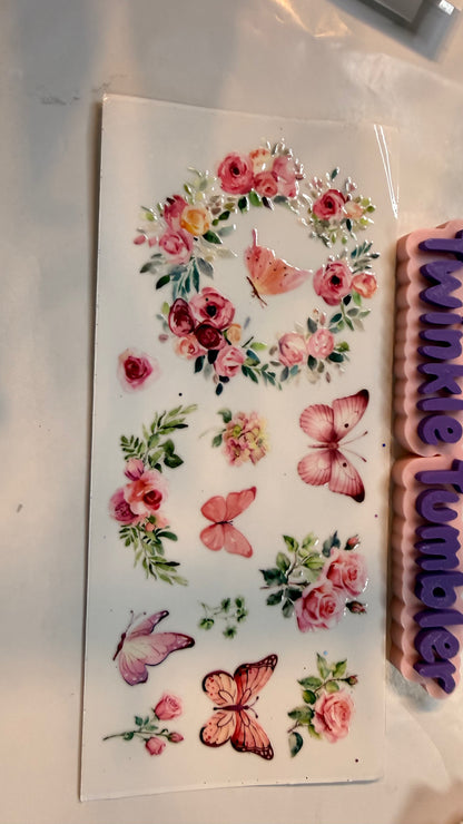 DECAL FOR FLOWERS & COWS