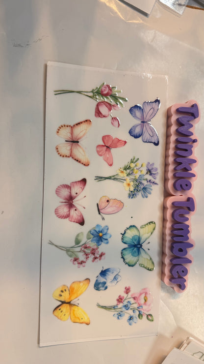 DECAL FOR FLOWERS & COWS