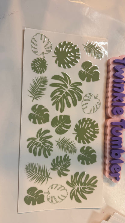 DECAL FOR FLOWERS & COWS