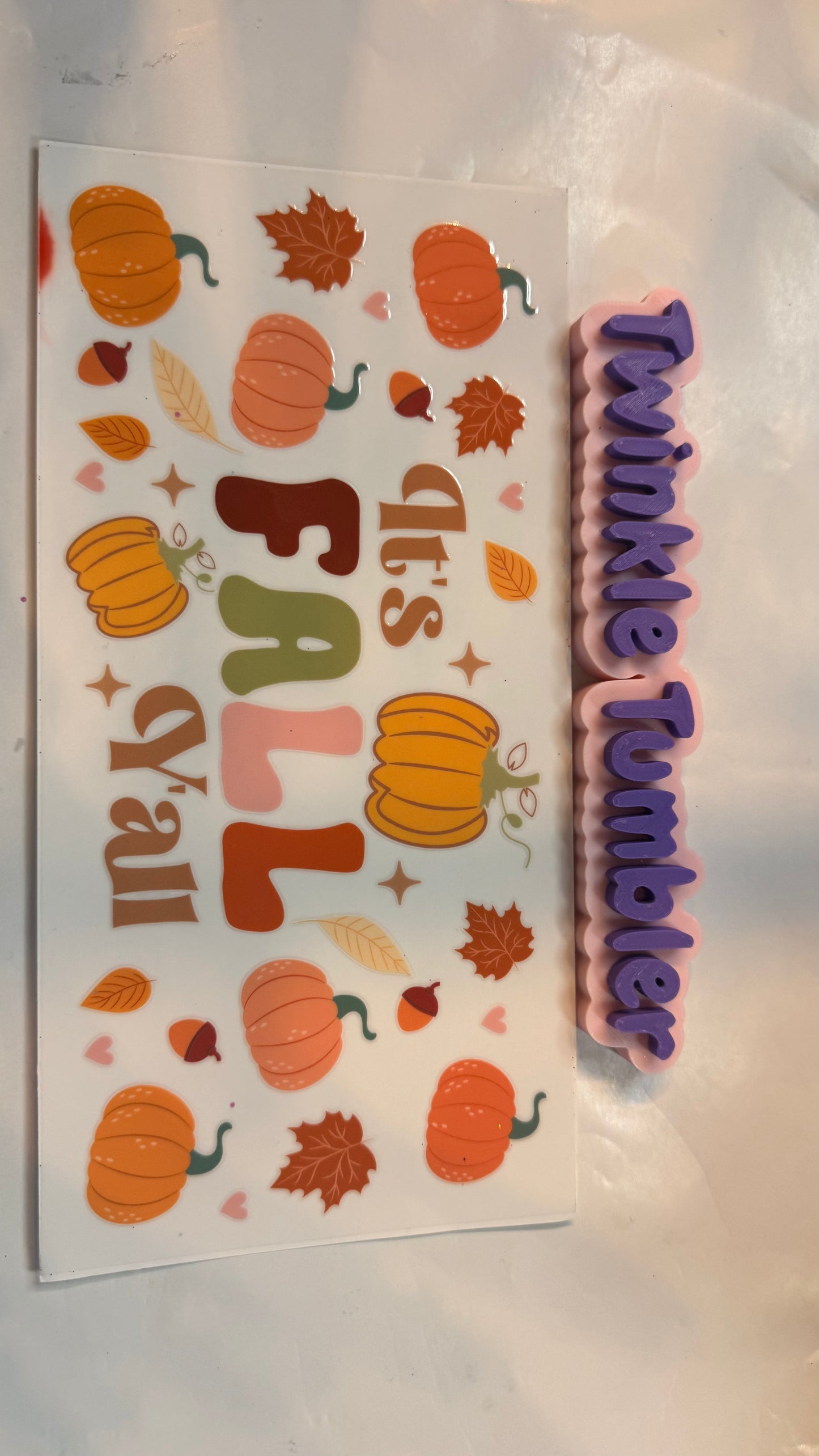 DECAL FOR FALL/SEASONAL