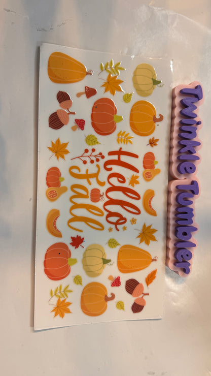 DECAL FOR FALL/SEASONAL