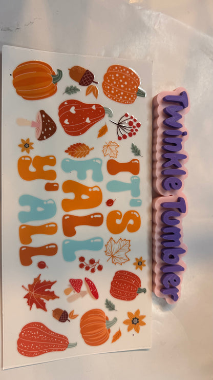 DECAL FOR FALL/SEASONAL