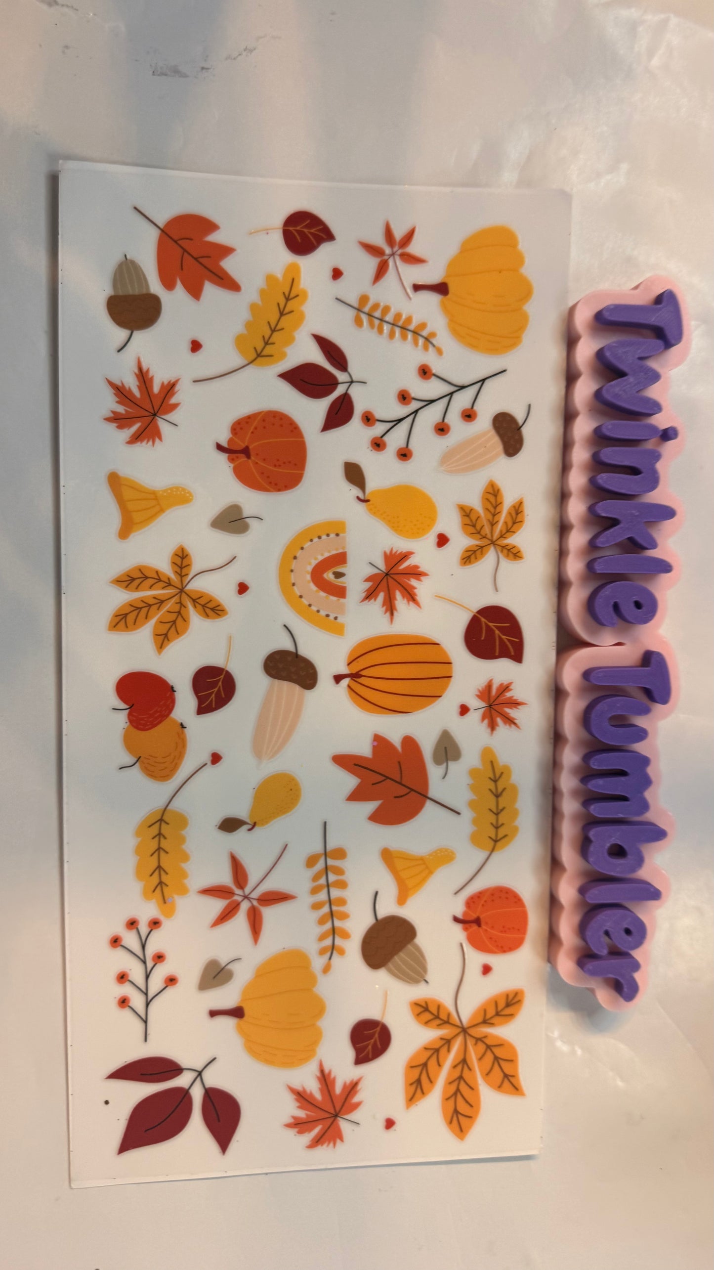 DECAL FOR FALL/SEASONAL