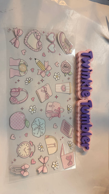 DECAL FOR CUTE STUFF