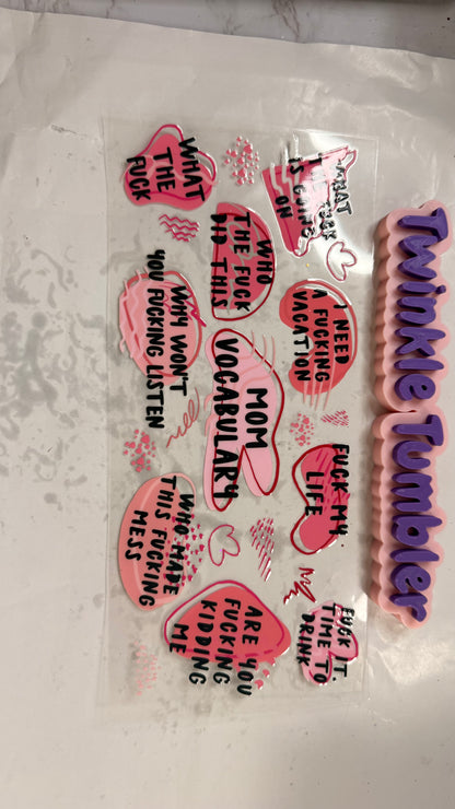 DECAL FOR MOM/DAD ENERGY