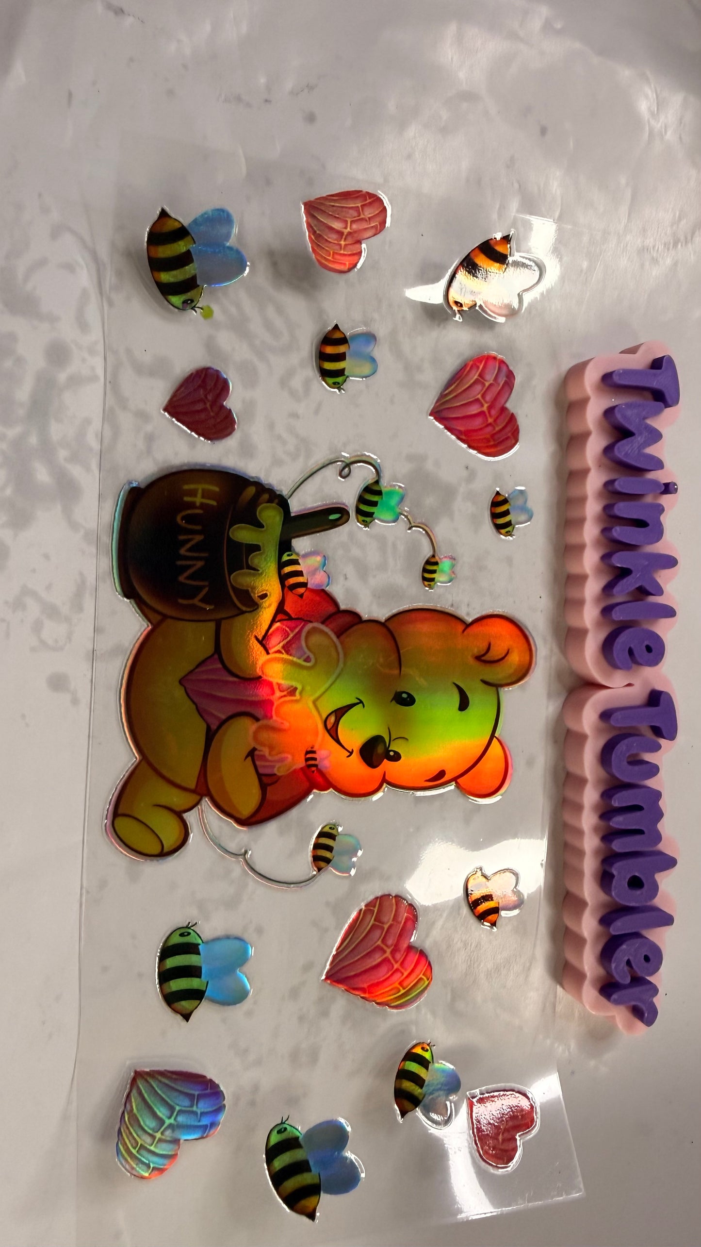 DECAL FOR POOH BEAR