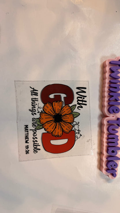 DECAL FOR FAITH