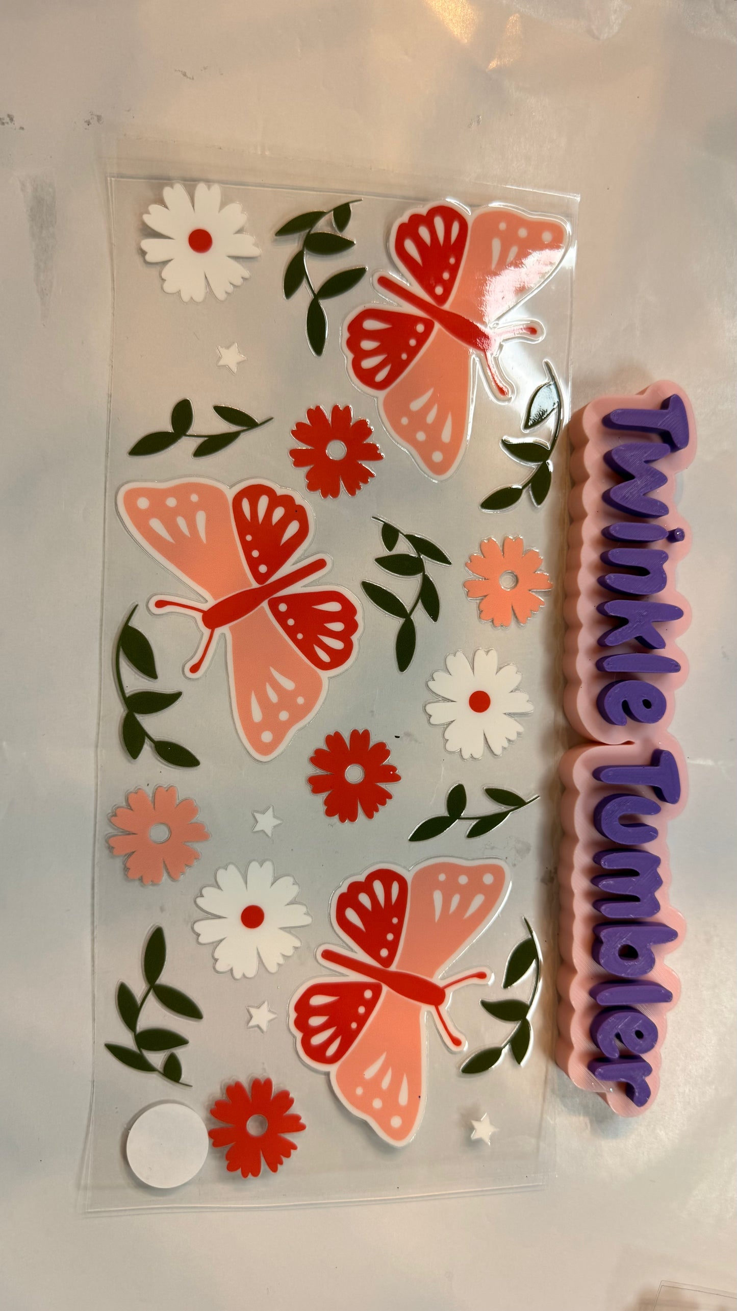 DECAL FOR FLOWERS & COWS
