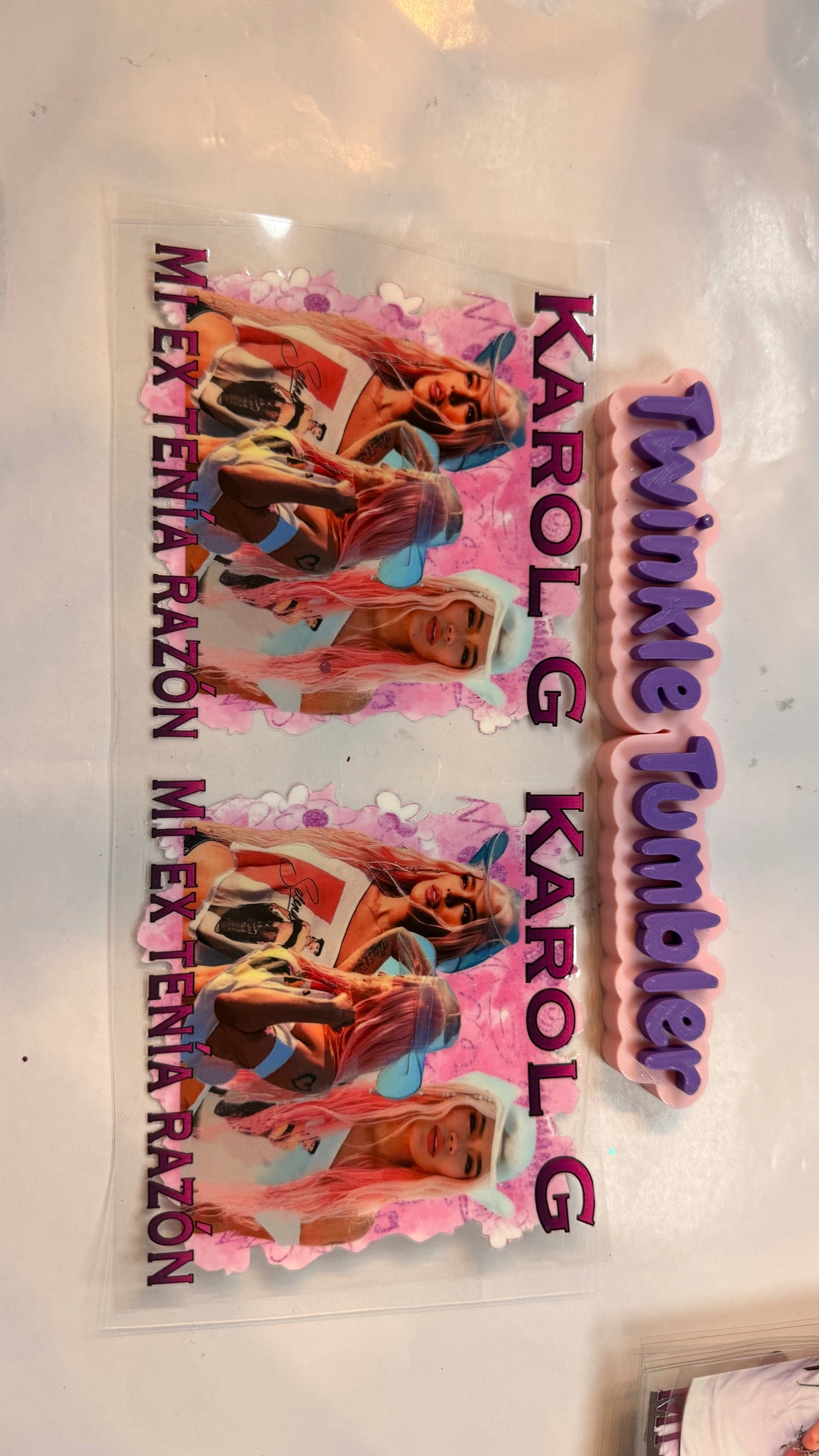DECAL FOR MOVIES/ARTIST