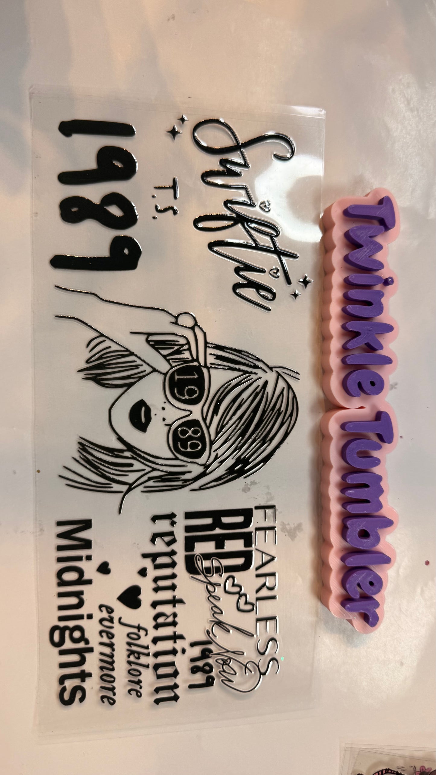 DECAL FOR MOVIES/ARTIST
