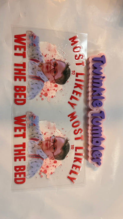 DECAL FOR MOVIES/ARTIST