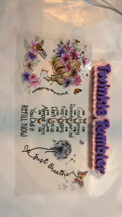DECAL FOR FLOWERS & COWS