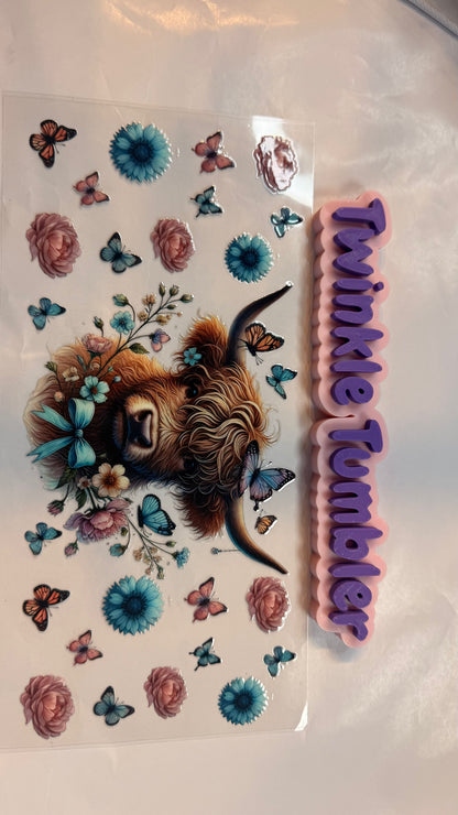 DECAL FOR FLOWERS & COWS